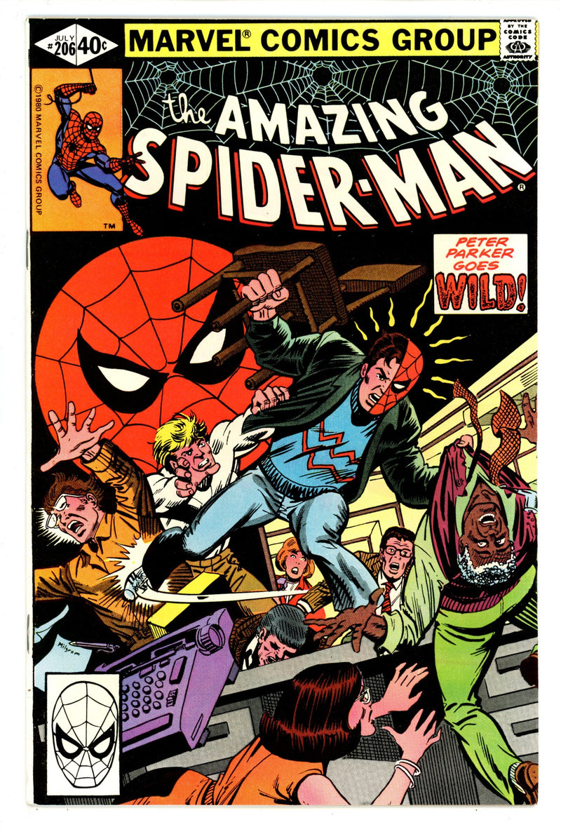 The Amazing Spider-Man Vol 1 206 VF+ (8.5) (1980) 