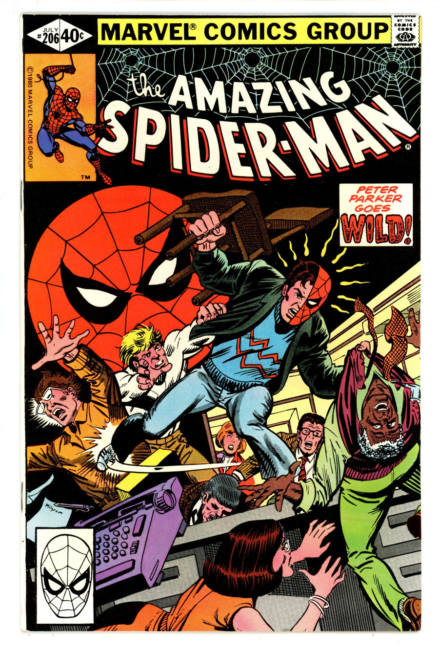 The Amazing Spider-Man Vol 1 206 VF+ (8.5) (1980) 