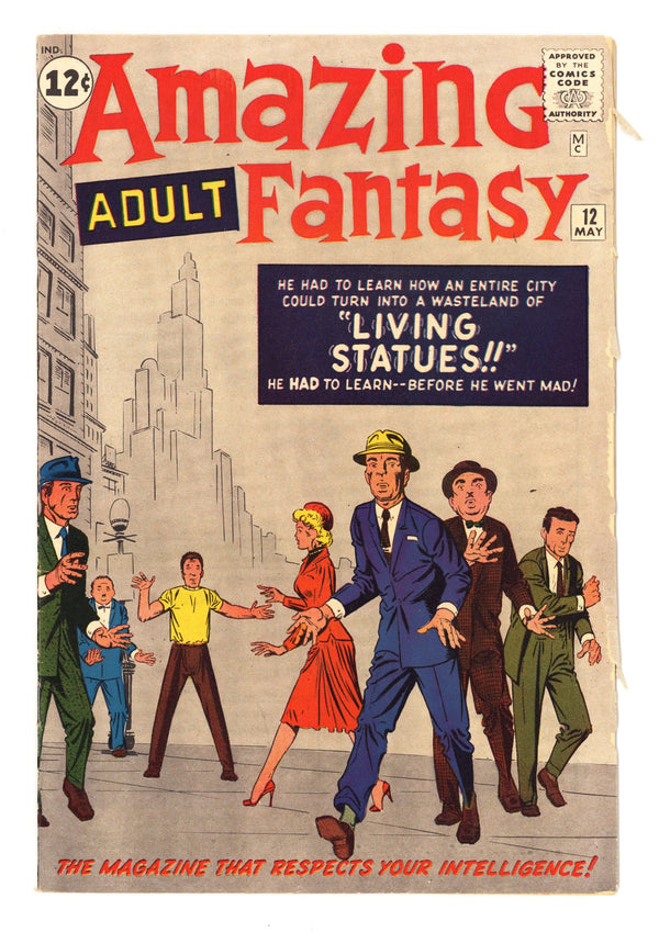 Amazing Adult Fantasy 12 VF- (7.5) Apparent, Marvel Chipping (1962)