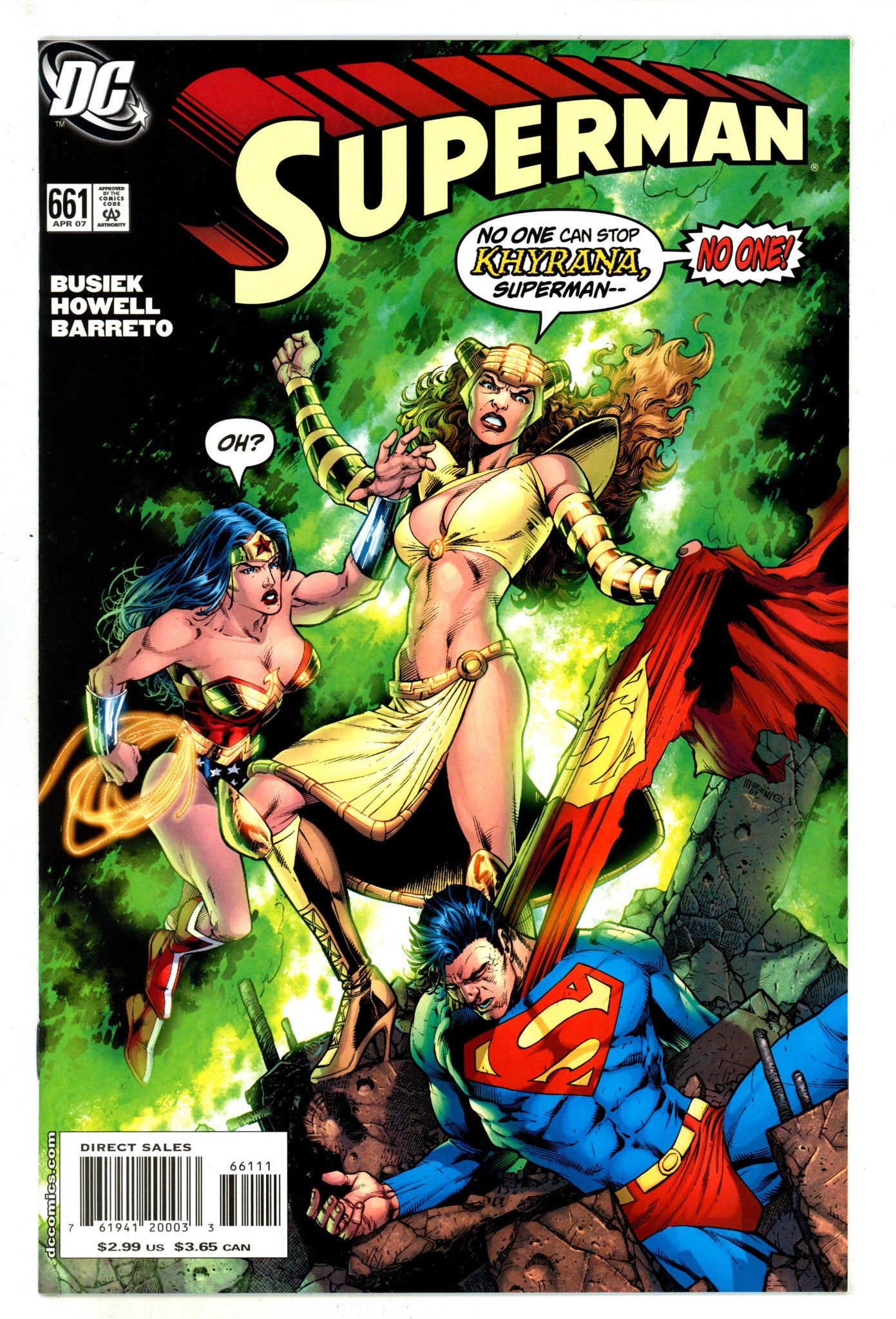 Superman Vol 1 661 High Grade (2007) 