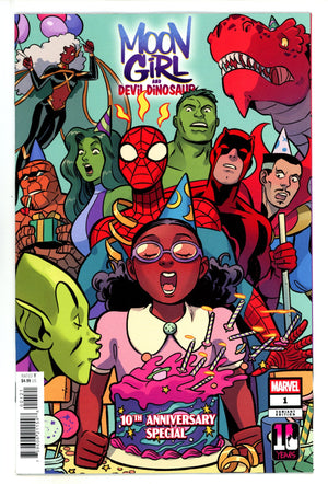 Moon Girl & Devil Dinosaur 10th Anniversary Special 1 Bustos Variant (2025)