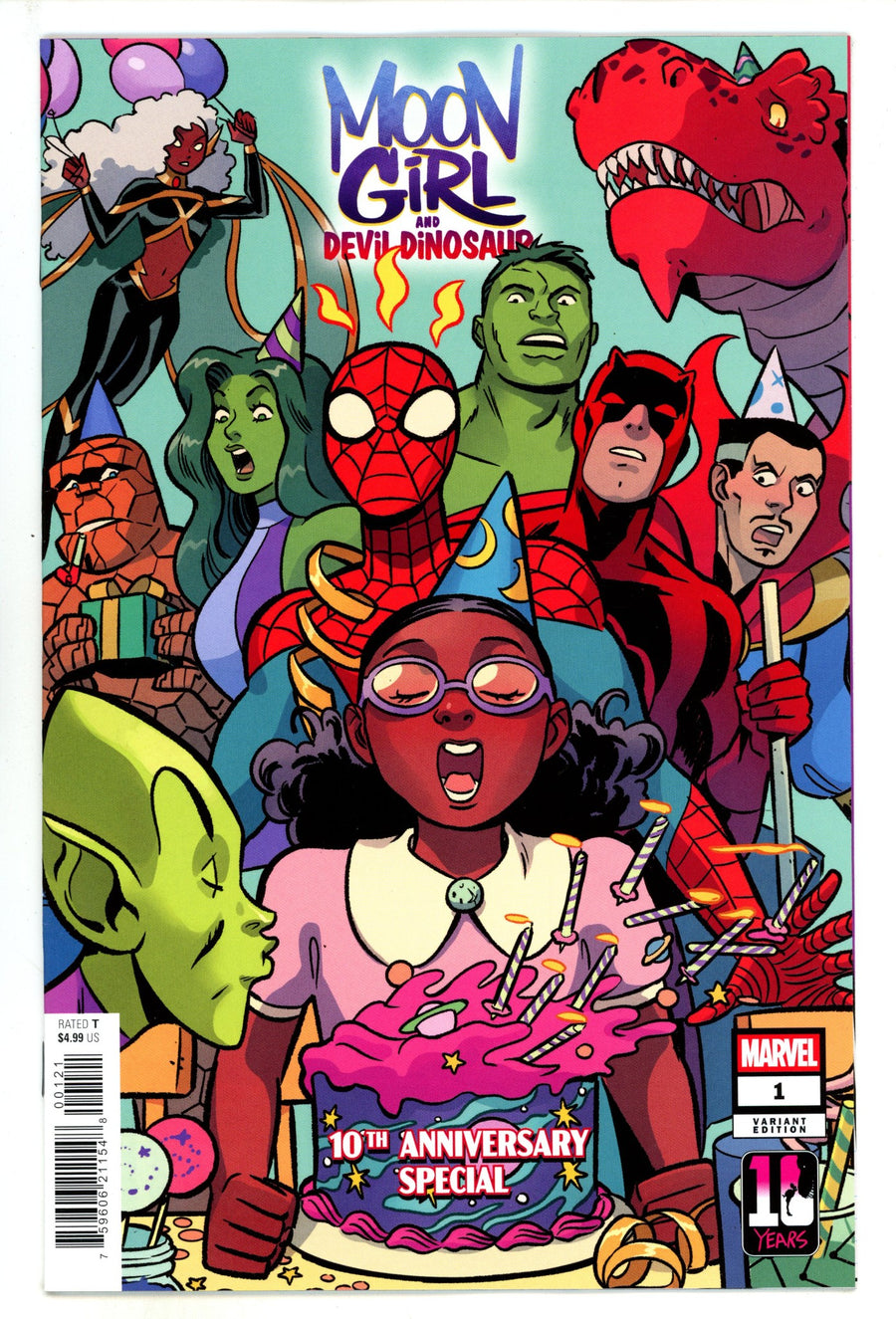 Moon Girl & Devil Dinosaur 10th Anniversary Special 1 Bustos Variant (2025)