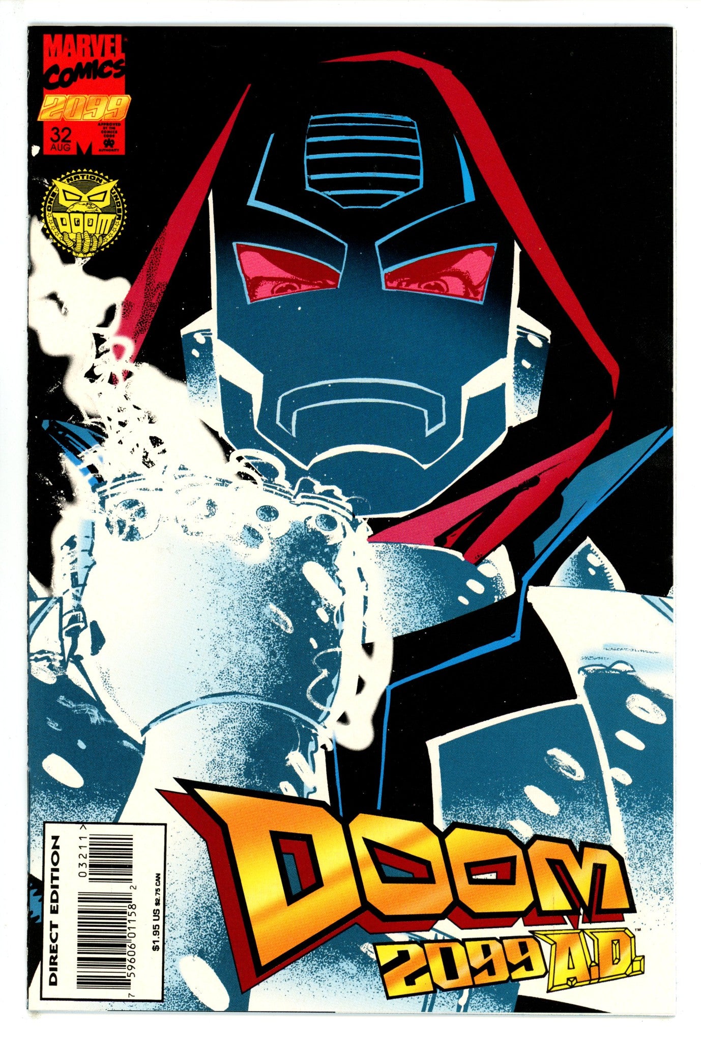 Doom 2099 Vol 1 32 VF/NM (1995)