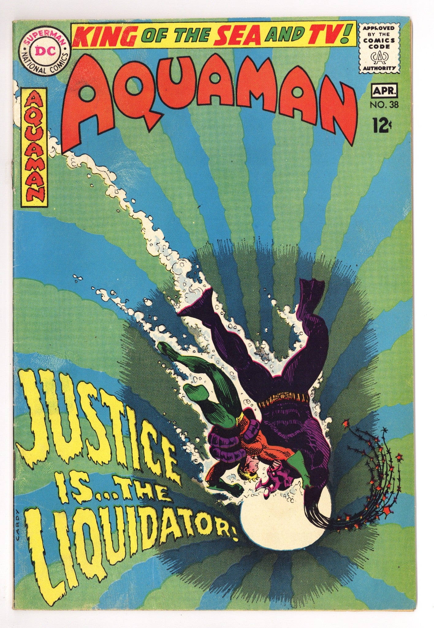 Aquaman Vol 1 38 VG (4.0) (1968) 