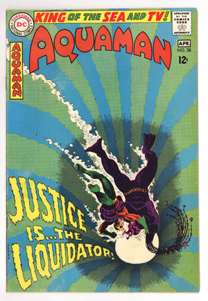 Aquaman Vol 1 38 VG (4.0) (1968)