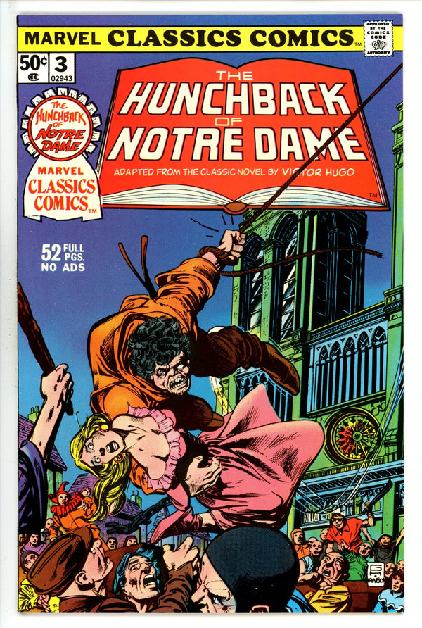 Marvel Classics Comics 3 VF+ (1976)