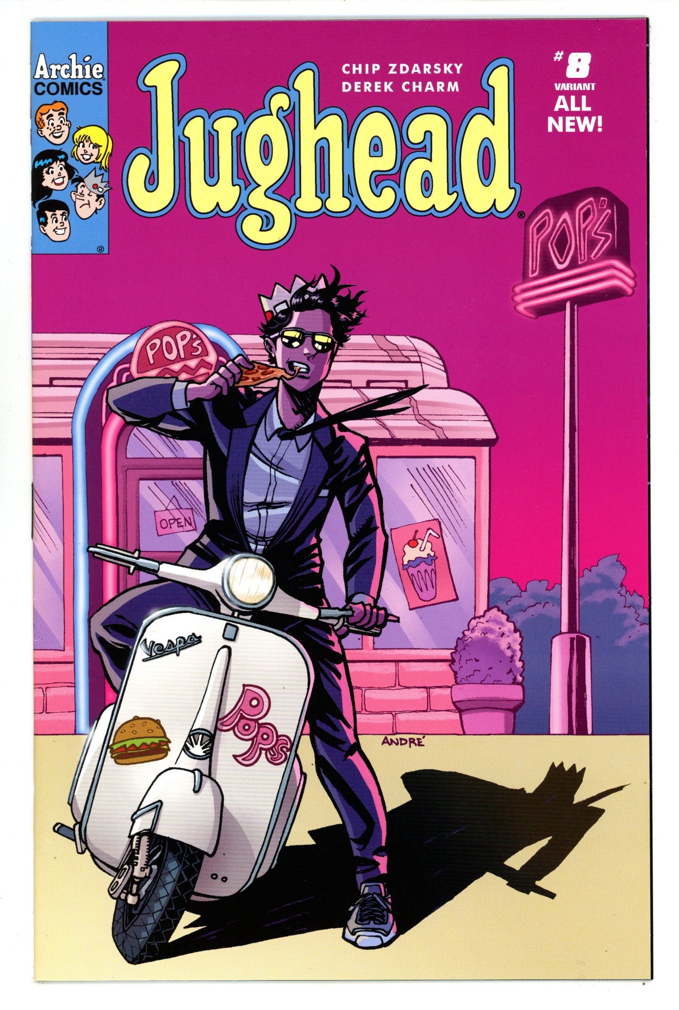 Jughead Vol 3 8 High Grade (2016) Szymanowicz Variant 