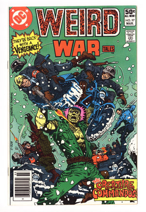 Weird War Tales Vol 1 97 FN- (5.5) (1981) Newsstand