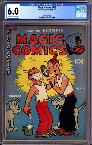 Magic Comics 103 CGC 6.0 (FN) (1948)