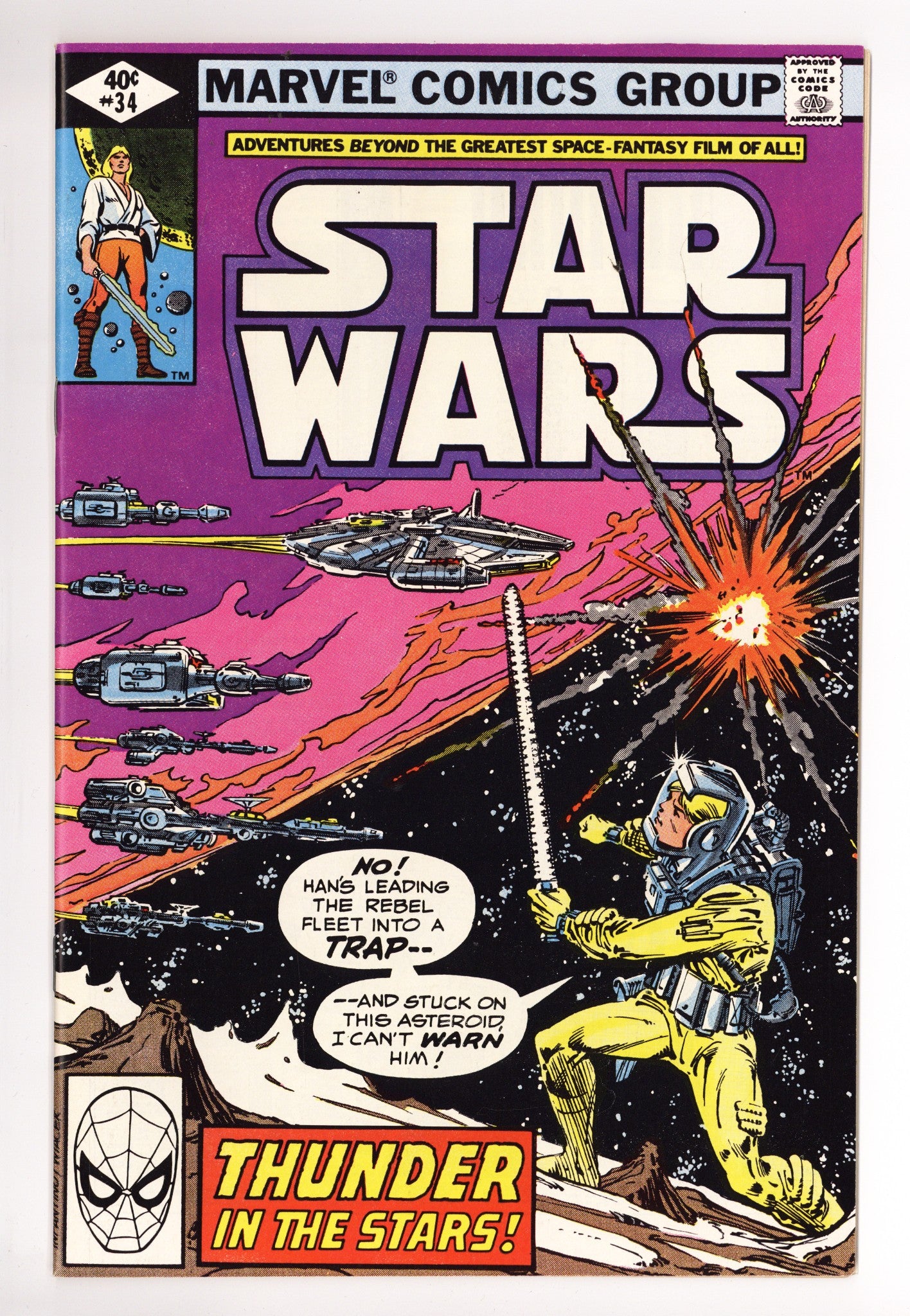 Star Wars Vol 1 34 NM- (9.2) (1980) 