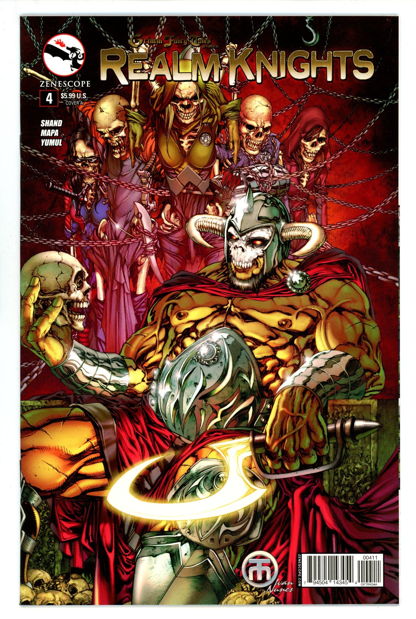 Grimm Fairy Tales Presents Realm Knights 4 High Grade (2013) 
