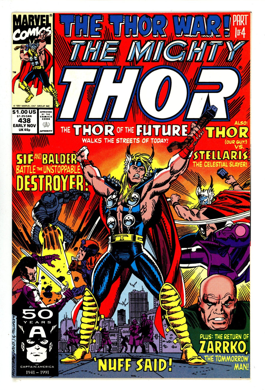 Thor Vol 1 438  High Grade   (1991)