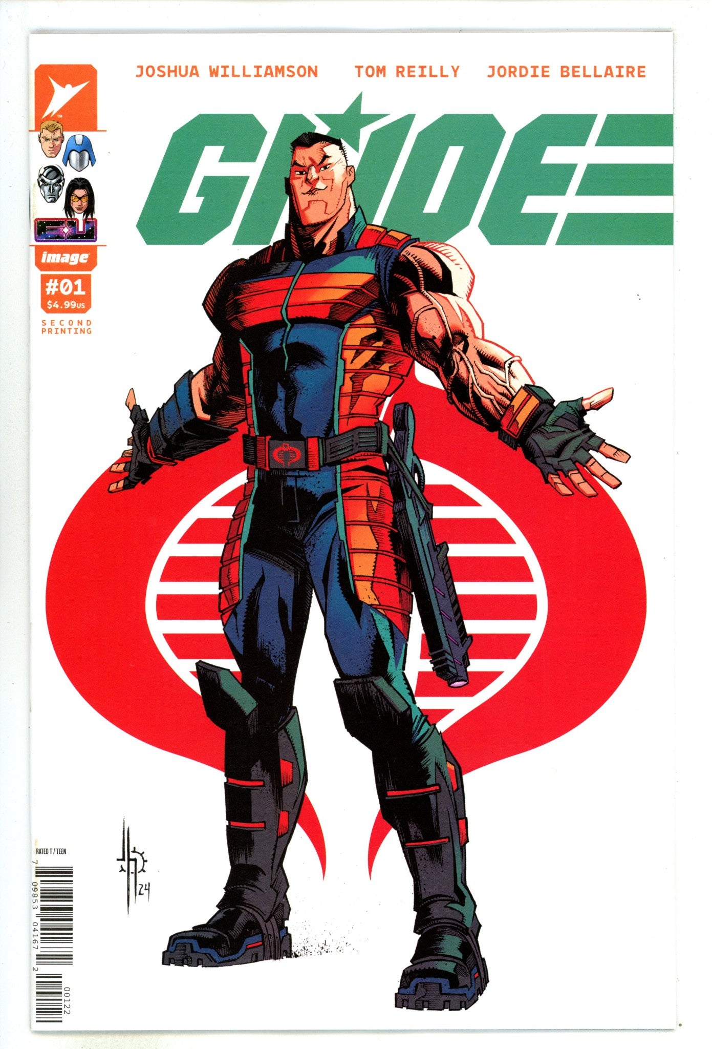 G.I. Joe 1 Howard 2nd Print Variant (2024)