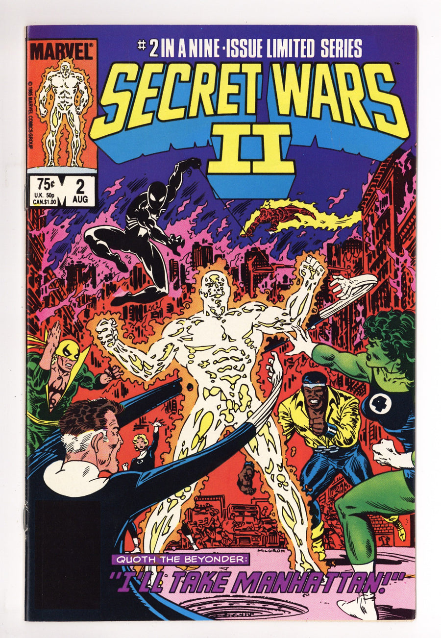 Secret Wars II   2  Mid Grade   (1985)        