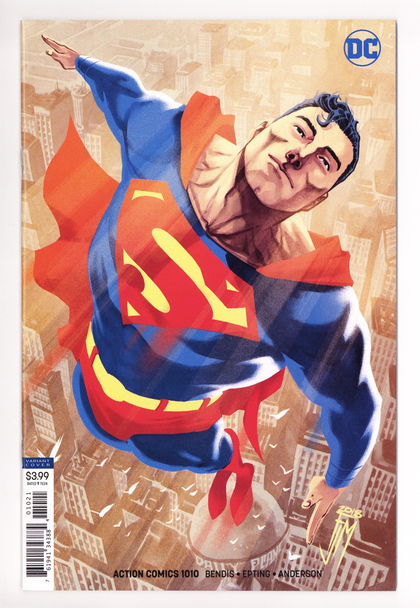 Action Comics Vol 3 1010 High Grade (2019) Manapul Variant 