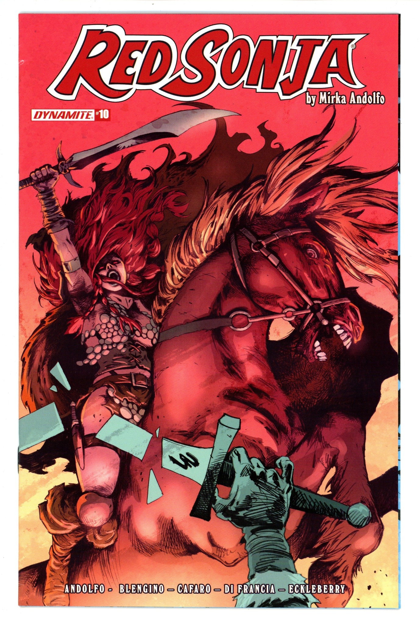 Red Sonja Vol 6 10 Mid Grade (2022) Lau Variant 