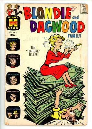 Blondie & Dagwood Family 1 GD- (1963)