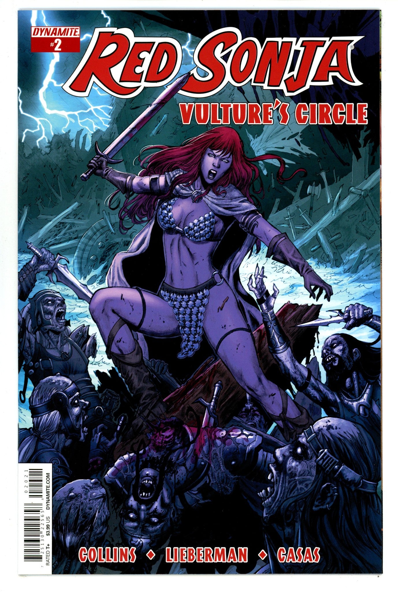 Red Sonja: Vulture's Circle 2 High Grade (2015) Geovani Variant 