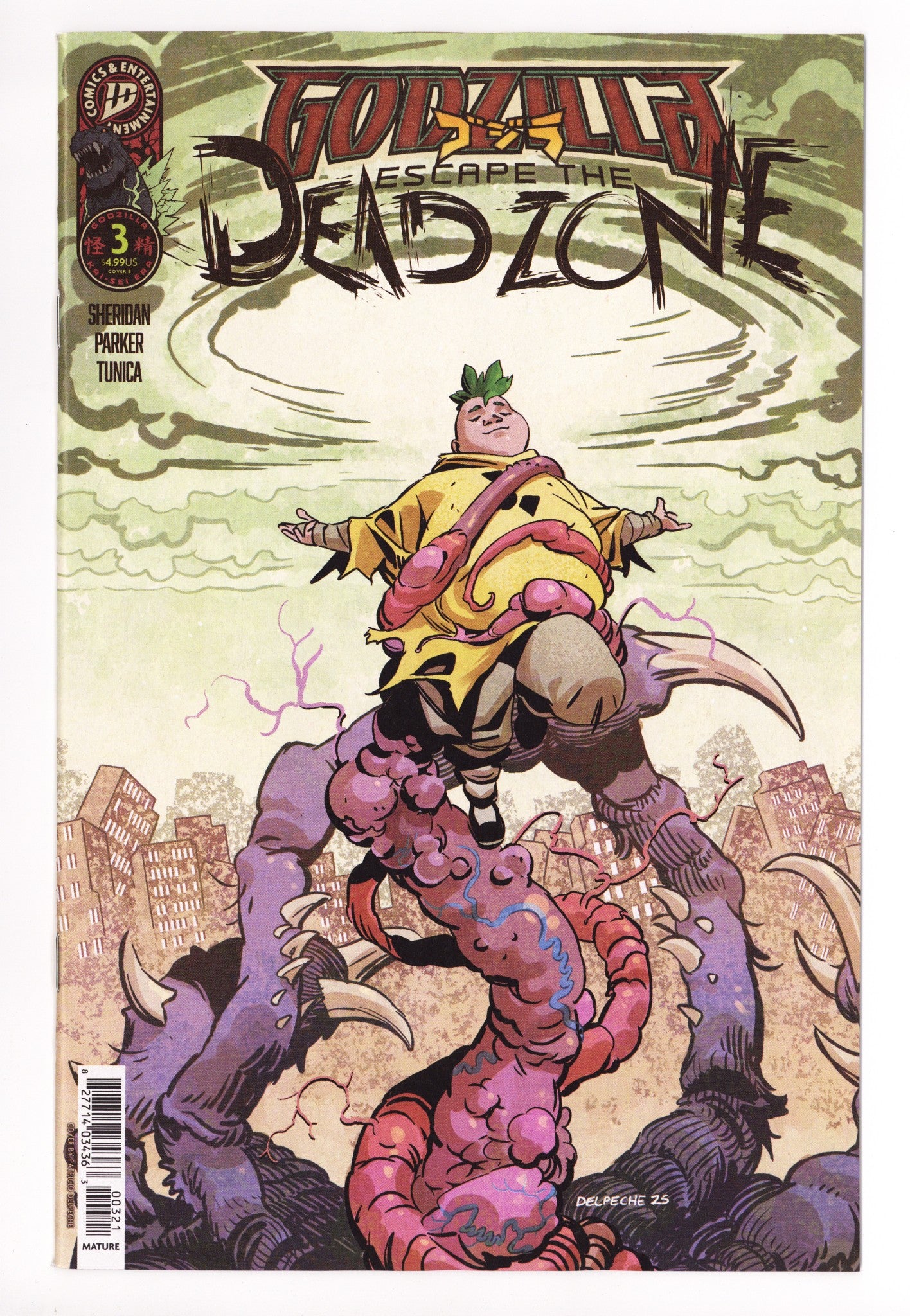 Godzilla: Escape The Deadzone [Kai-Sei Era]  3 Delpeche  Variant   (2025)