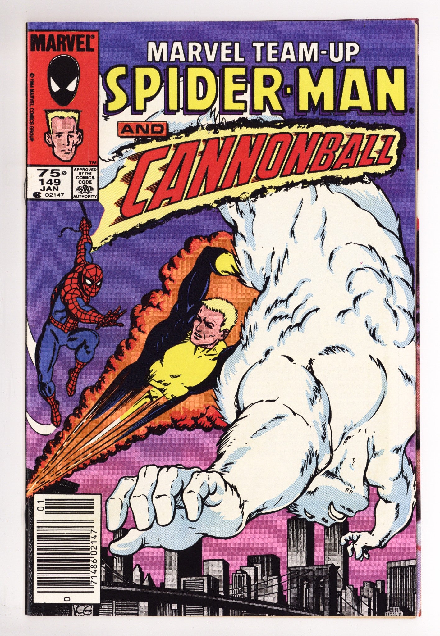 Marvel Team-Up Vol 1 149 VF/NM (9.0) (1985) Canadian Price Variant 