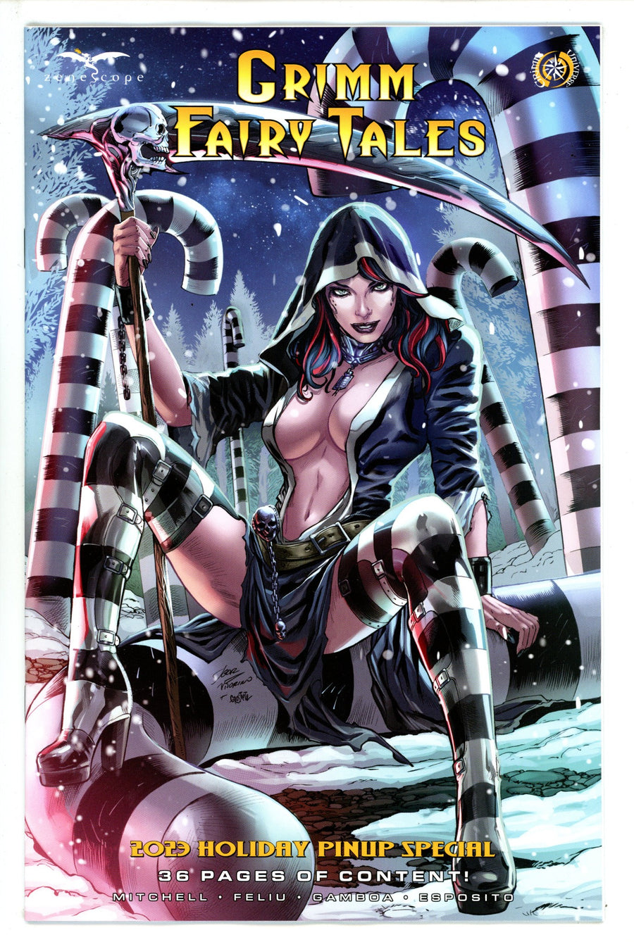Grimm Fairy Tales 2023 Holiday Pinup Special 1 Vitorino Variant (2023)