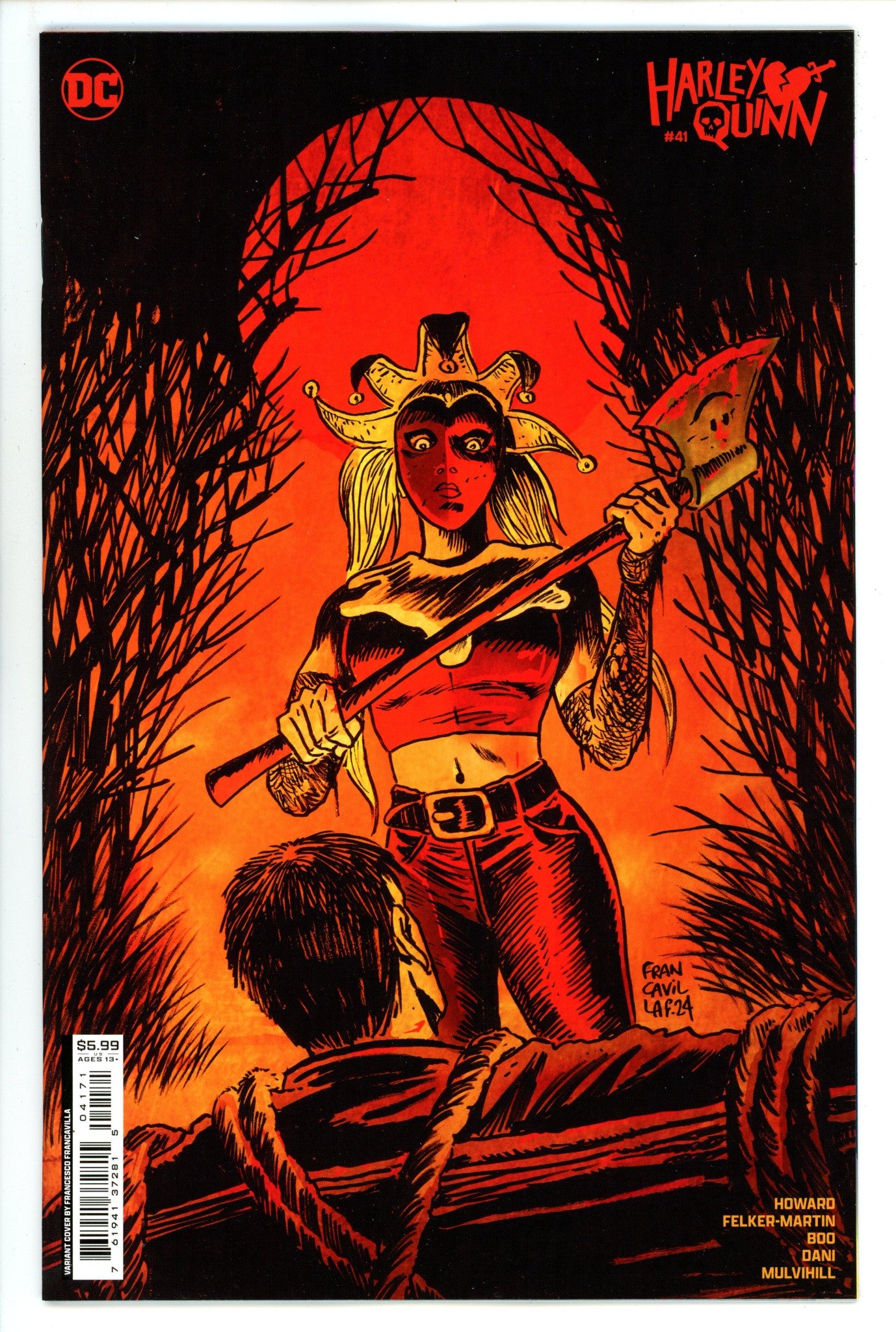 Harley Quinn Vol 4 41 Francavilla Variant (2024)