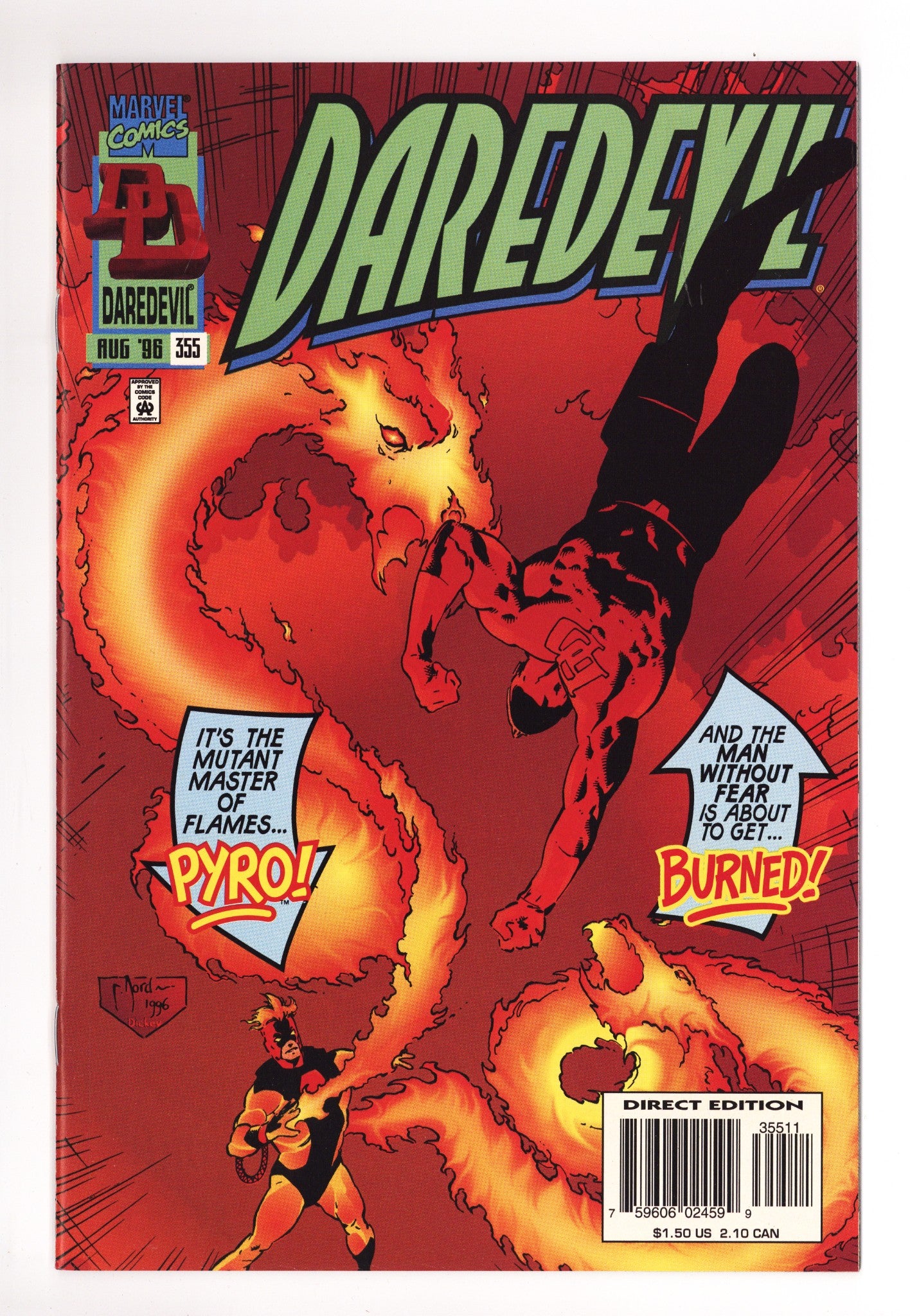 Daredevil Vol 1 355 High Grade (1996) 