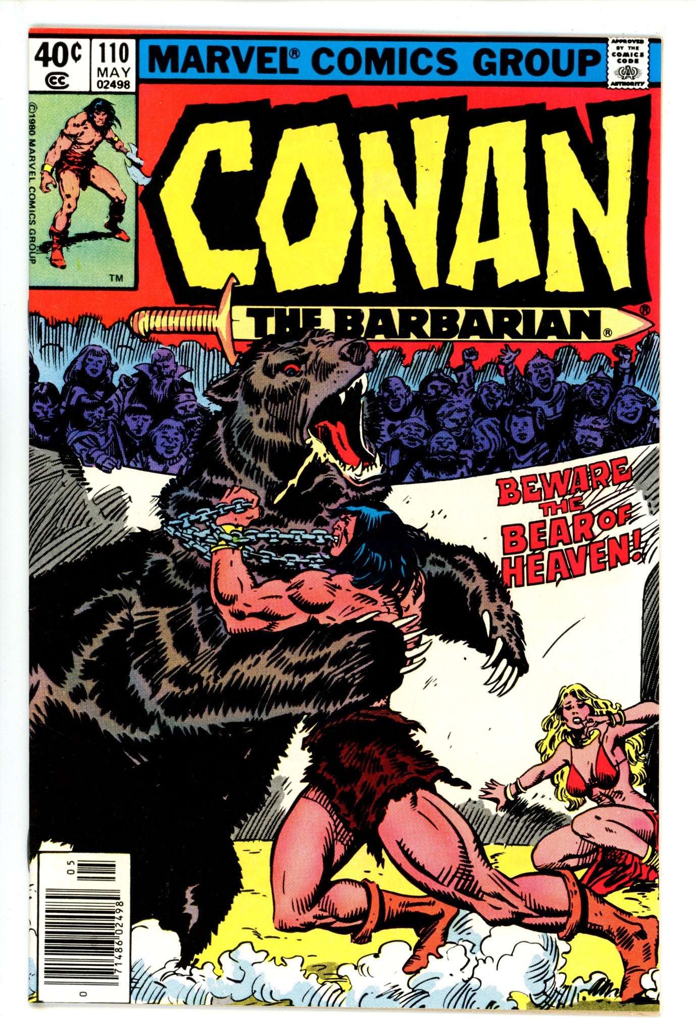 Conan the Barbarian Vol 1 110 (1980)