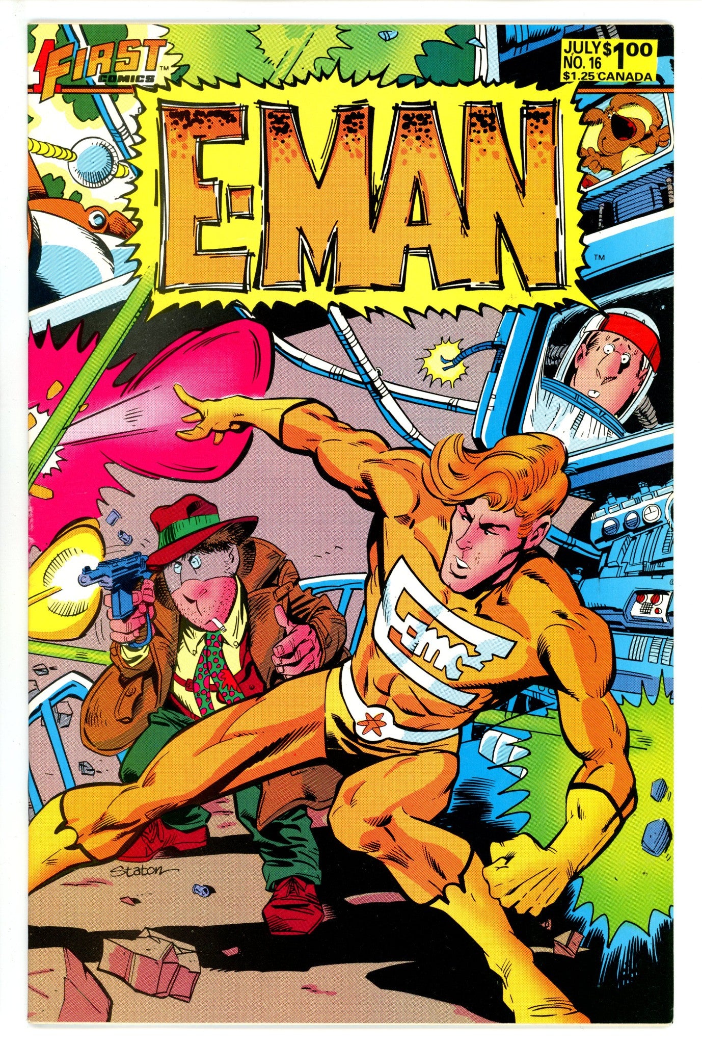 E-Man Comics Vol 2 16 (1984)