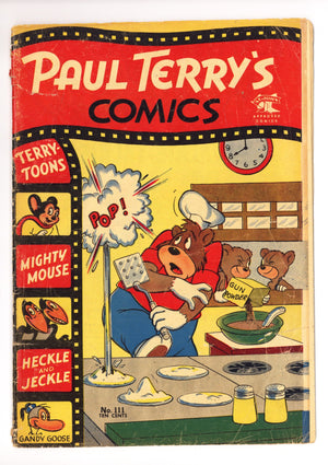 Paul Terry's Comics 111 Very Low Grade (1954)