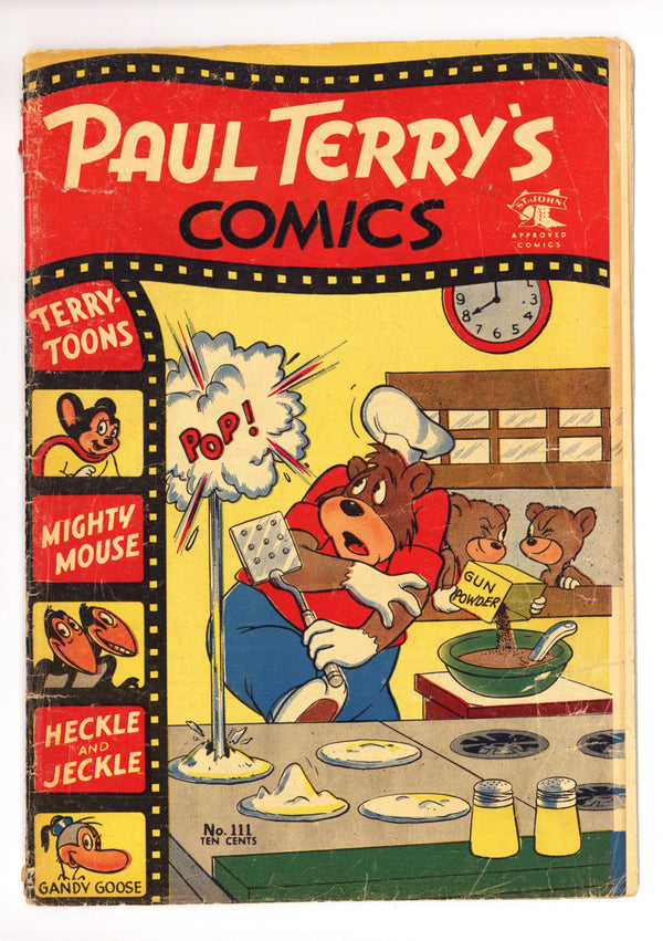 Paul Terry's Comics 111 Very Low Grade (1954)