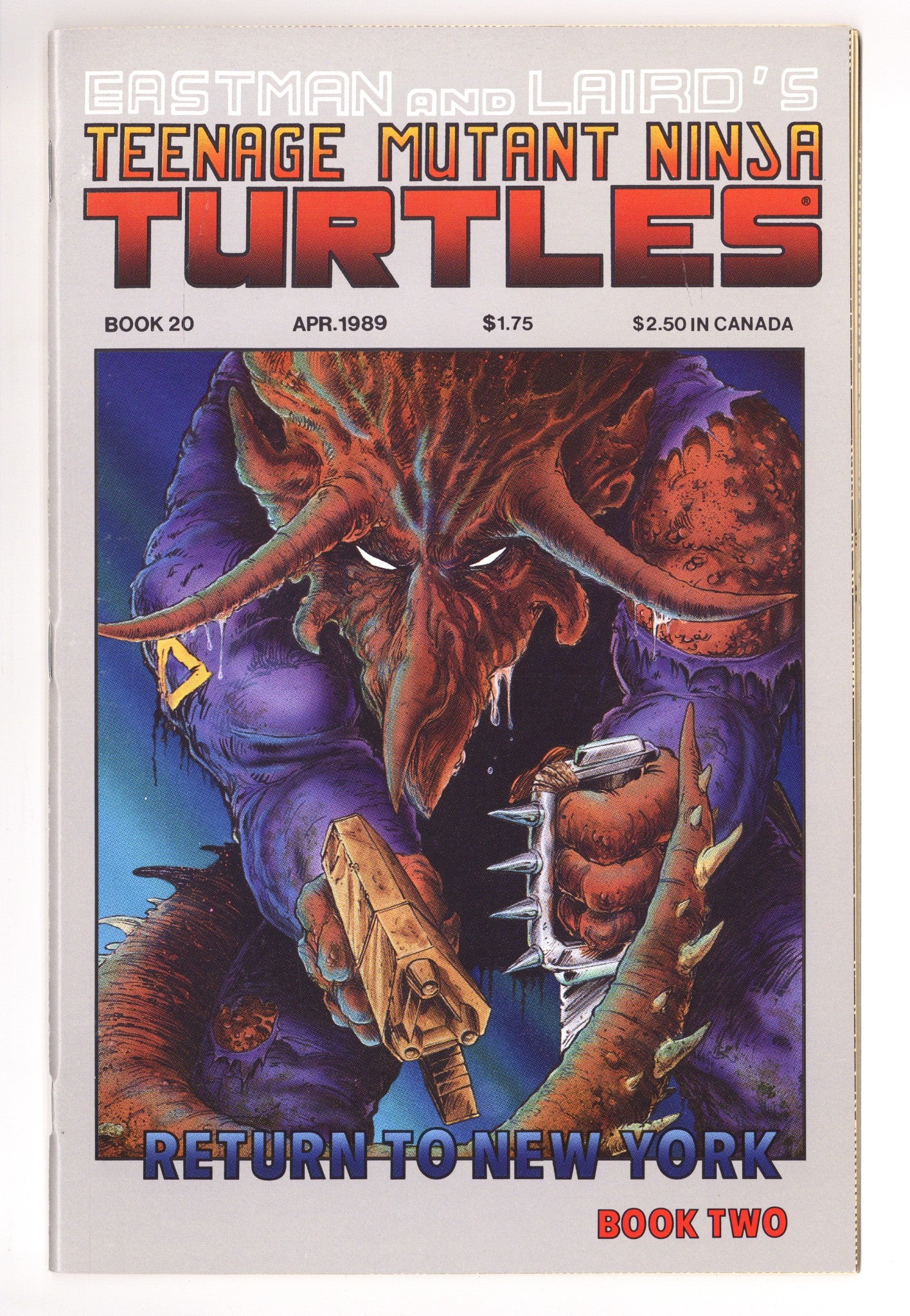 Teenage Mutant Ninja Turtles Vol 1 20 VF/NM (9.0) (1989) 