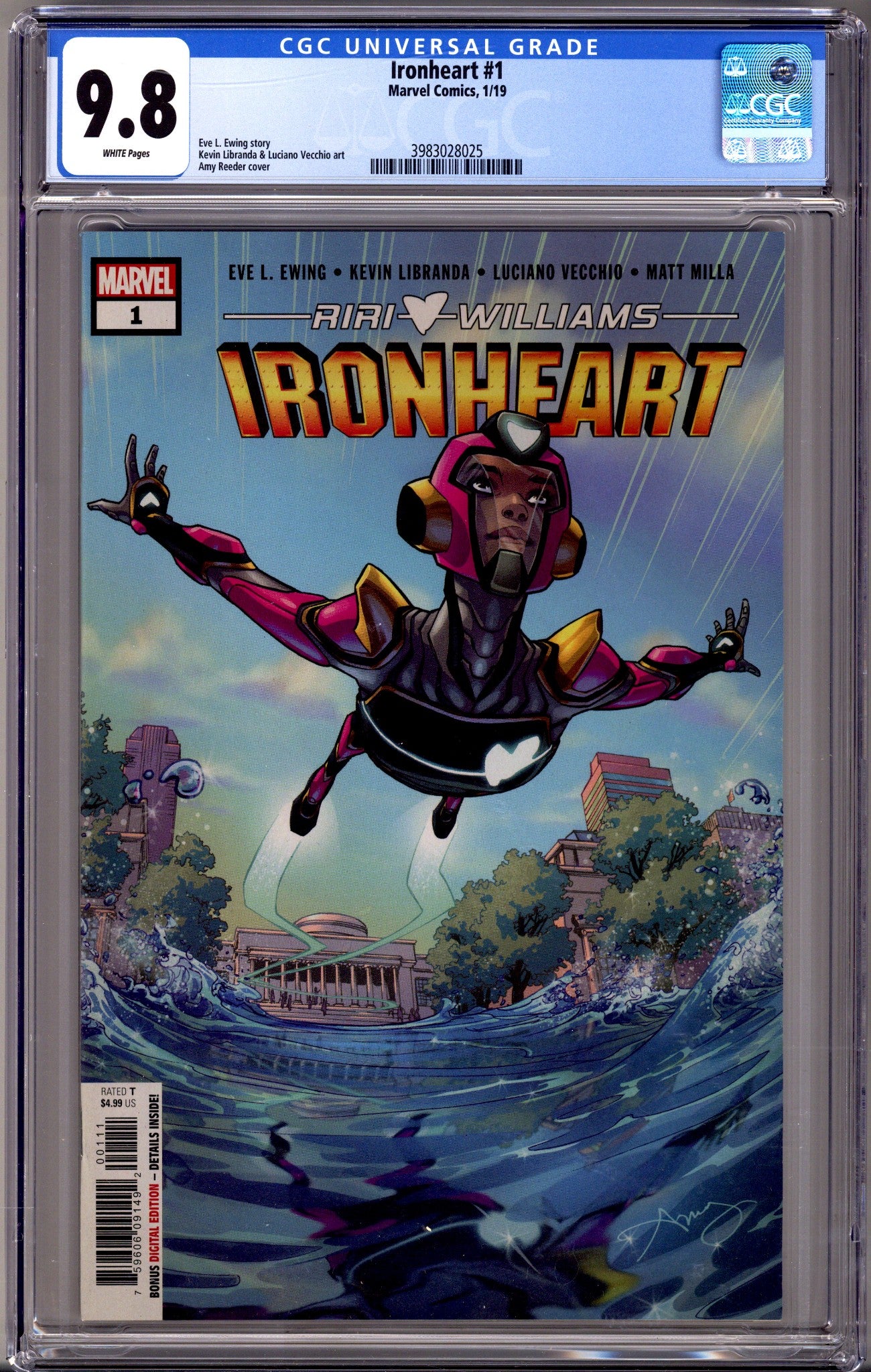 Ironheart 1 CGC 9.8 (NM/M) (2019) 