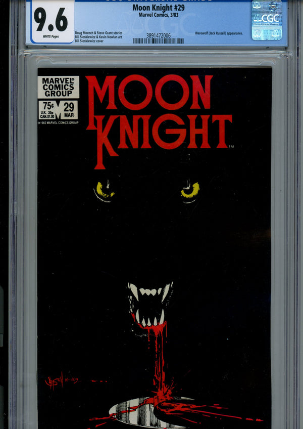 Moon Knight Vol 1 29 CGC 9.6 (NM+) (1983)