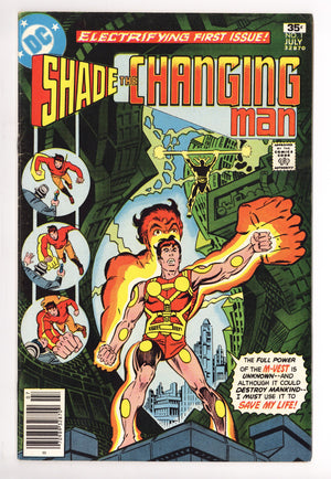 Shade, the Changing Man Vol 1 1 Mid Grade (1977)