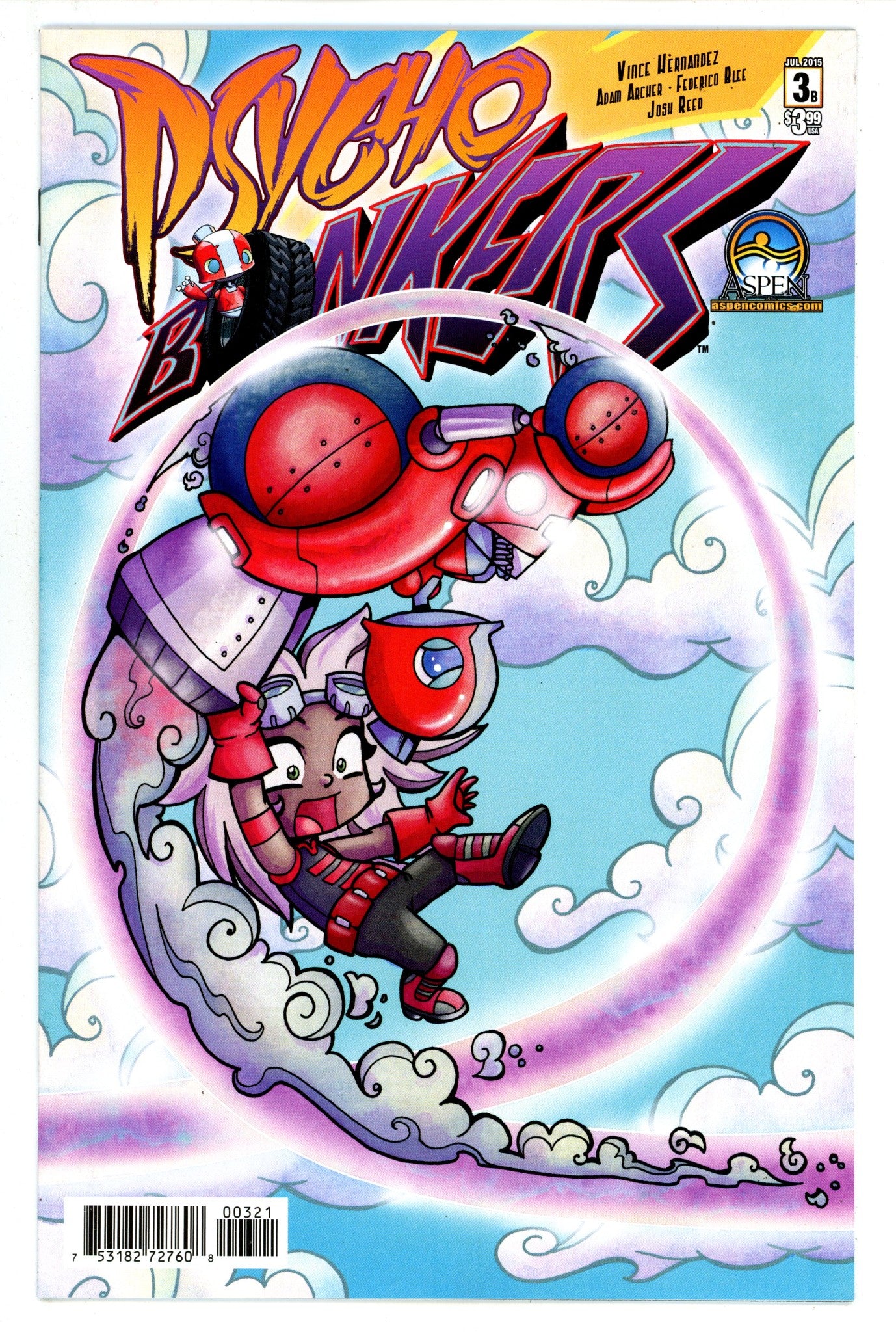 Psycho Bonkers 3 High Grade (2015) Garbowska Variant 