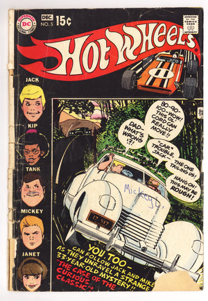 Hot Wheels 5 PR (0.5) (1970)