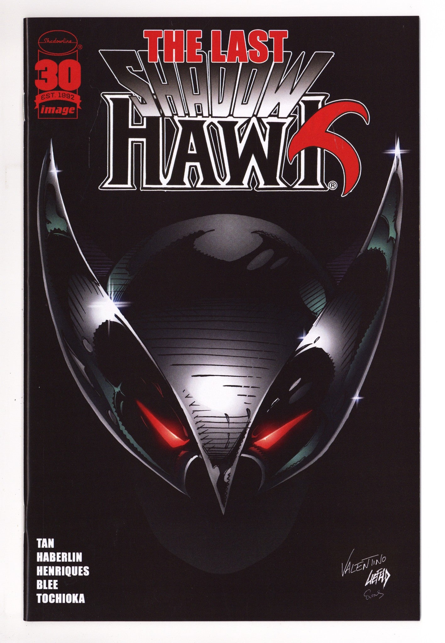 The Last Shadowhawk   [nn]  High Grade   (2022) Valentino     Variant  
