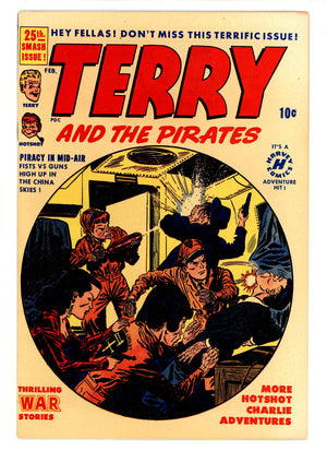Terry and the Pirates Comics 25 VF (8.0) (1951) 