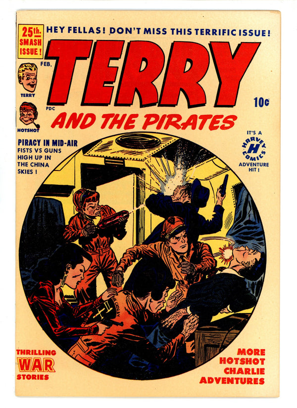 Terry and the Pirates Comics 25 VF (8.0) (1951)