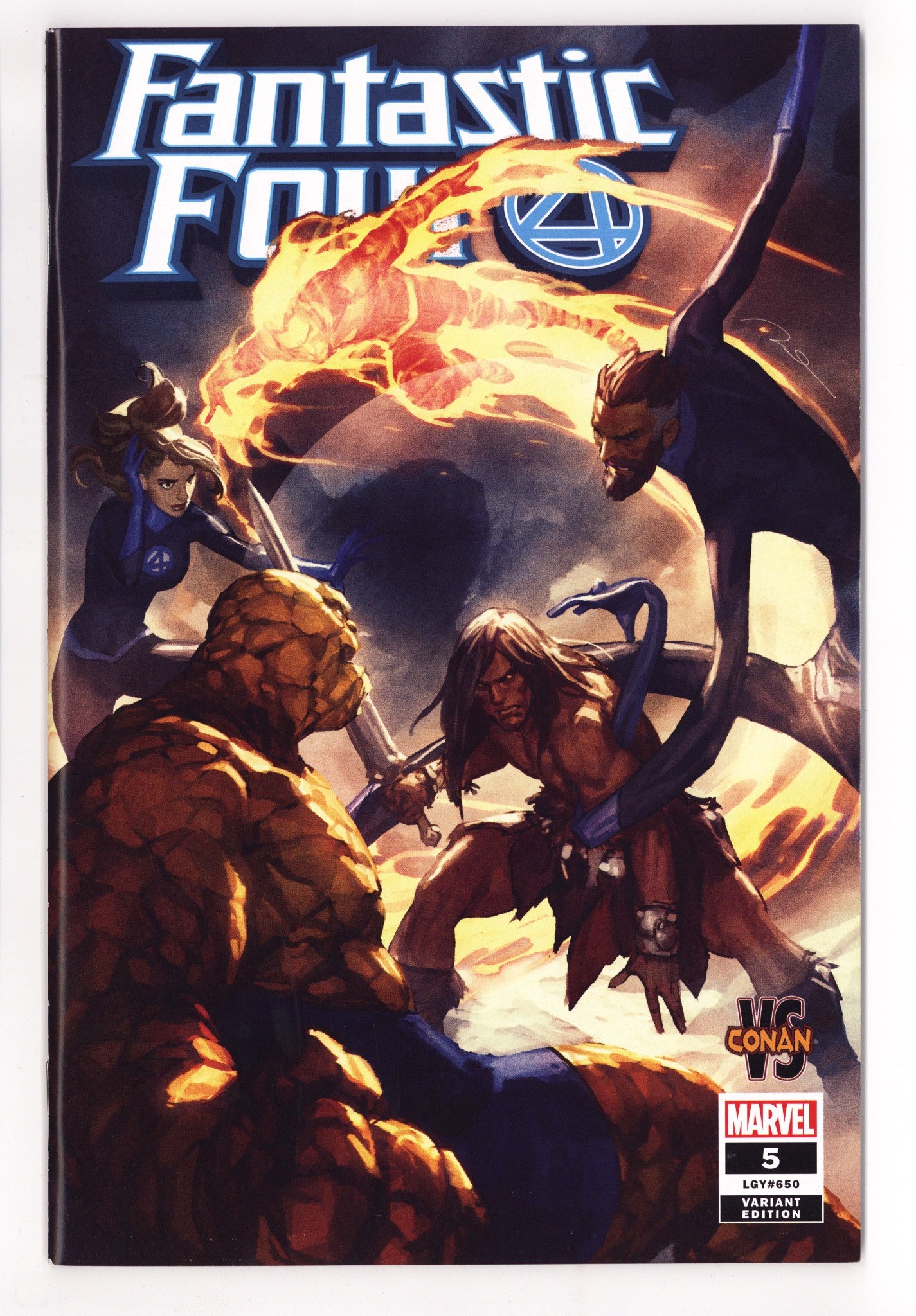 Fantastic Four Vol 6 5 High Grade (2019) Parel Variant 
