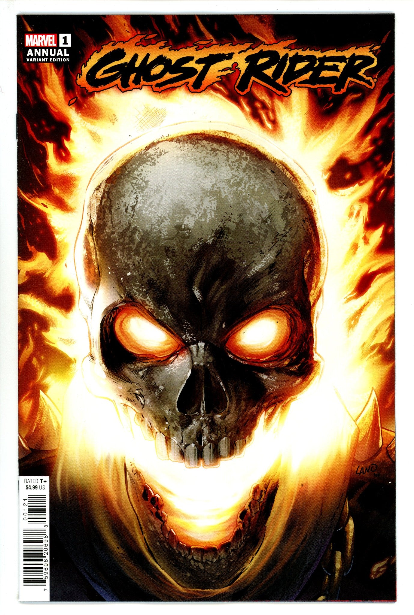 Ghost Rider Annual Vol 9 1 Land Variant (2023)