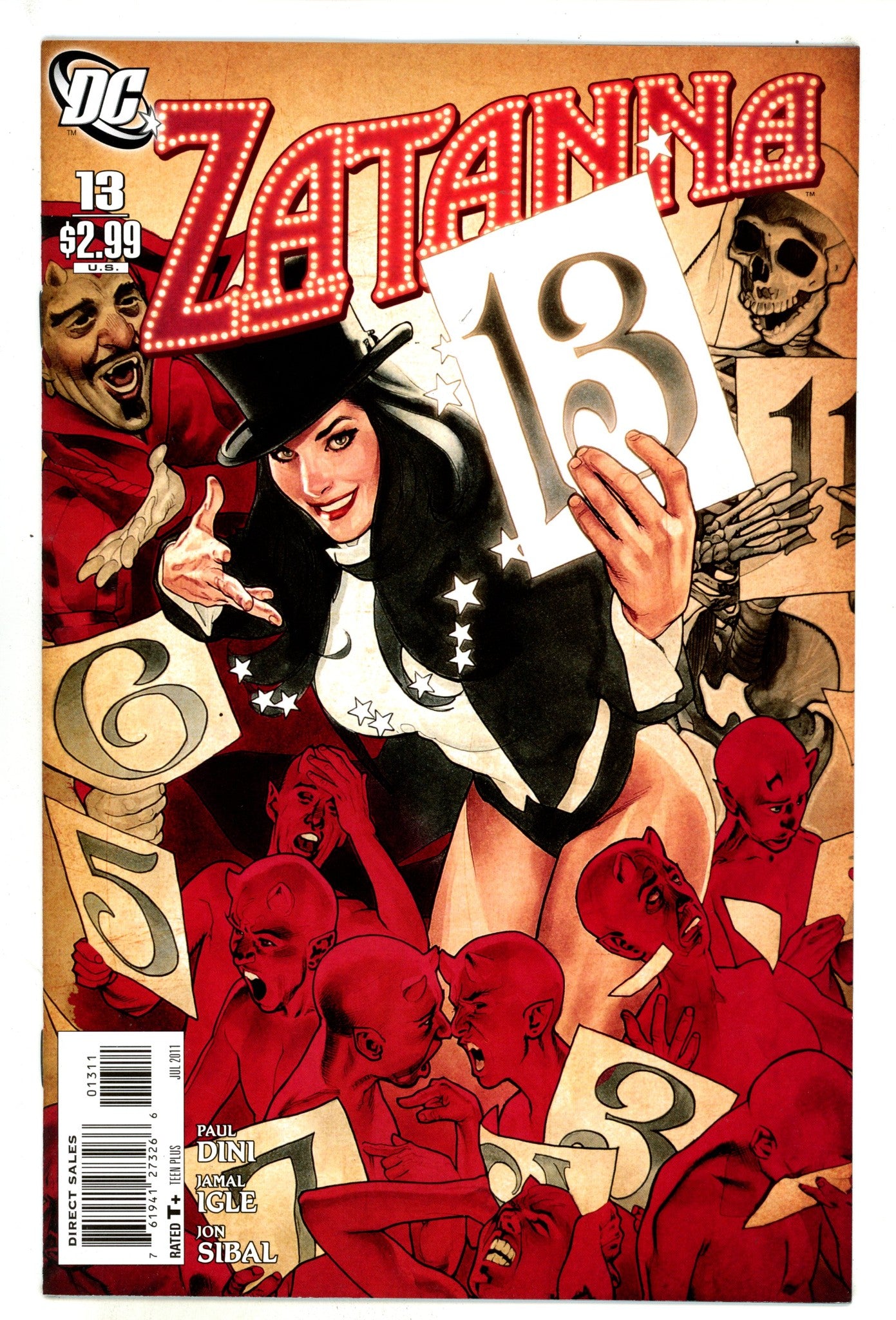 Zatanna Vol 2 13 NM- (9.2) (2011) 