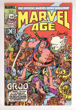 Marvel Age 24 High Grade (1985)