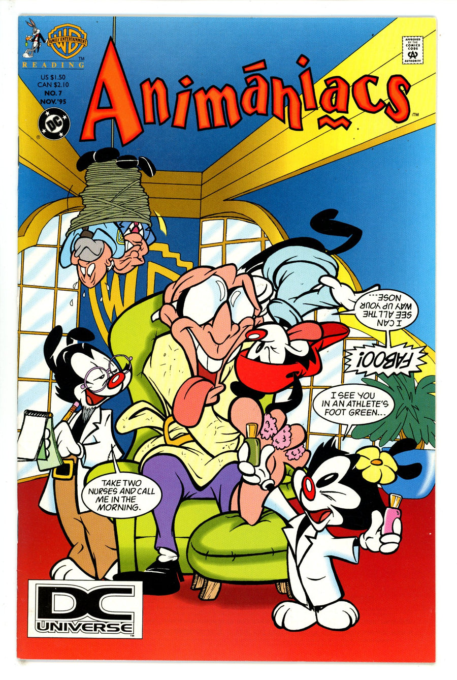 Animaniacs 7 Dc Universe Logo VF- (1995)