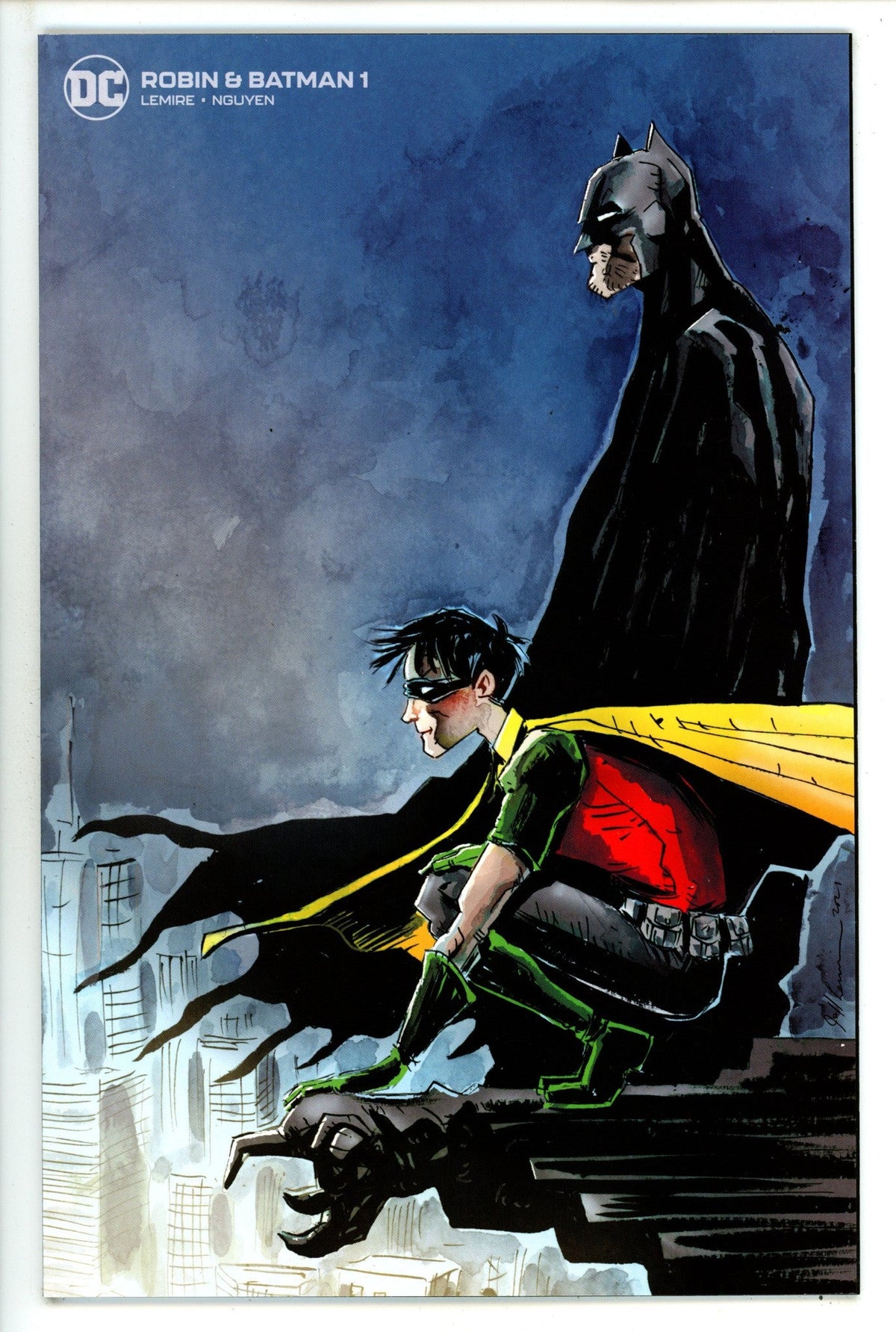 Robin & Batman   1  High Grade   (2022) Lemire   Variant