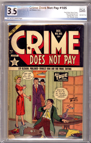 Crime Does Not Pay 105 PGX 3.5