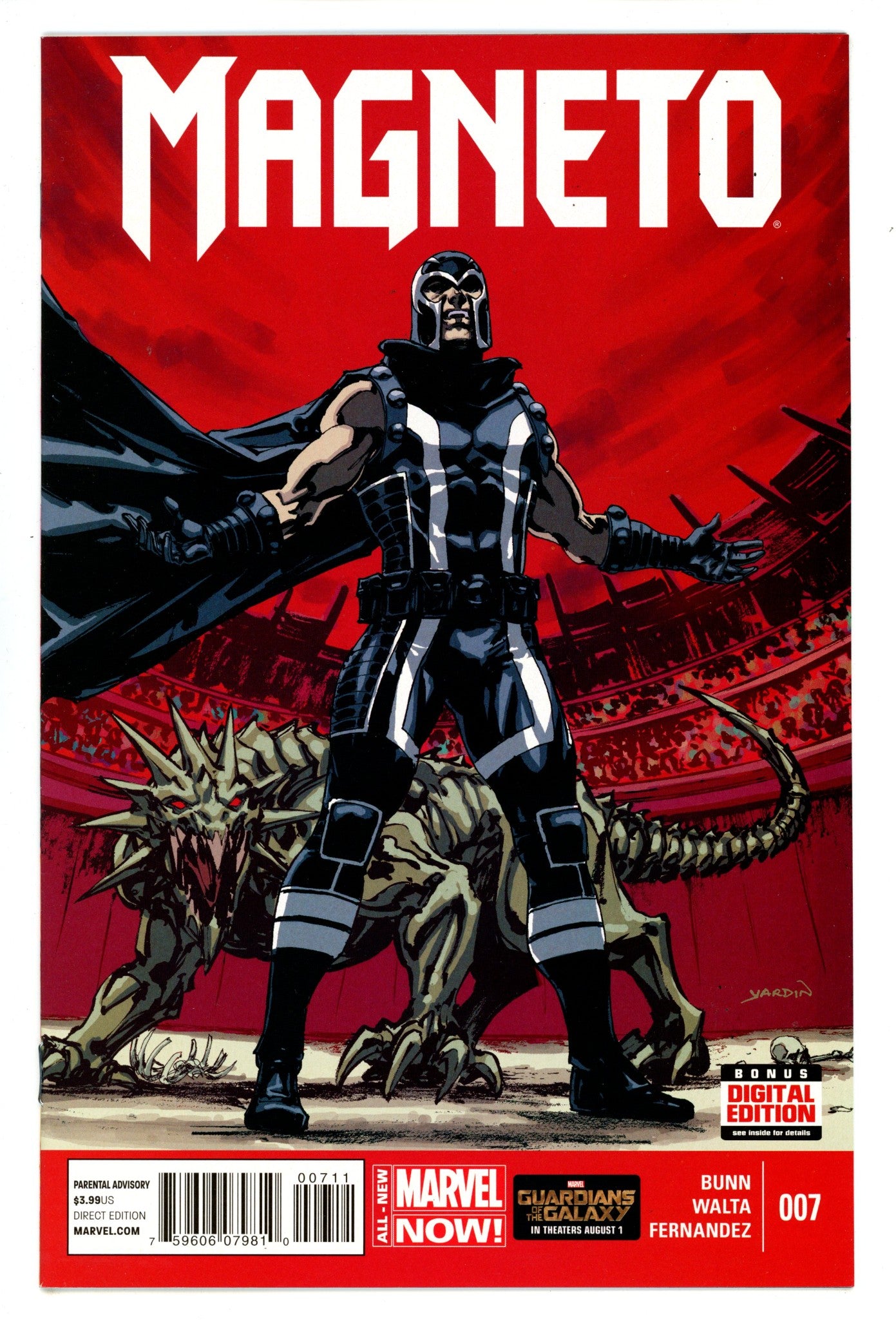 Magneto Vol 3 7 High Grade (2014) 