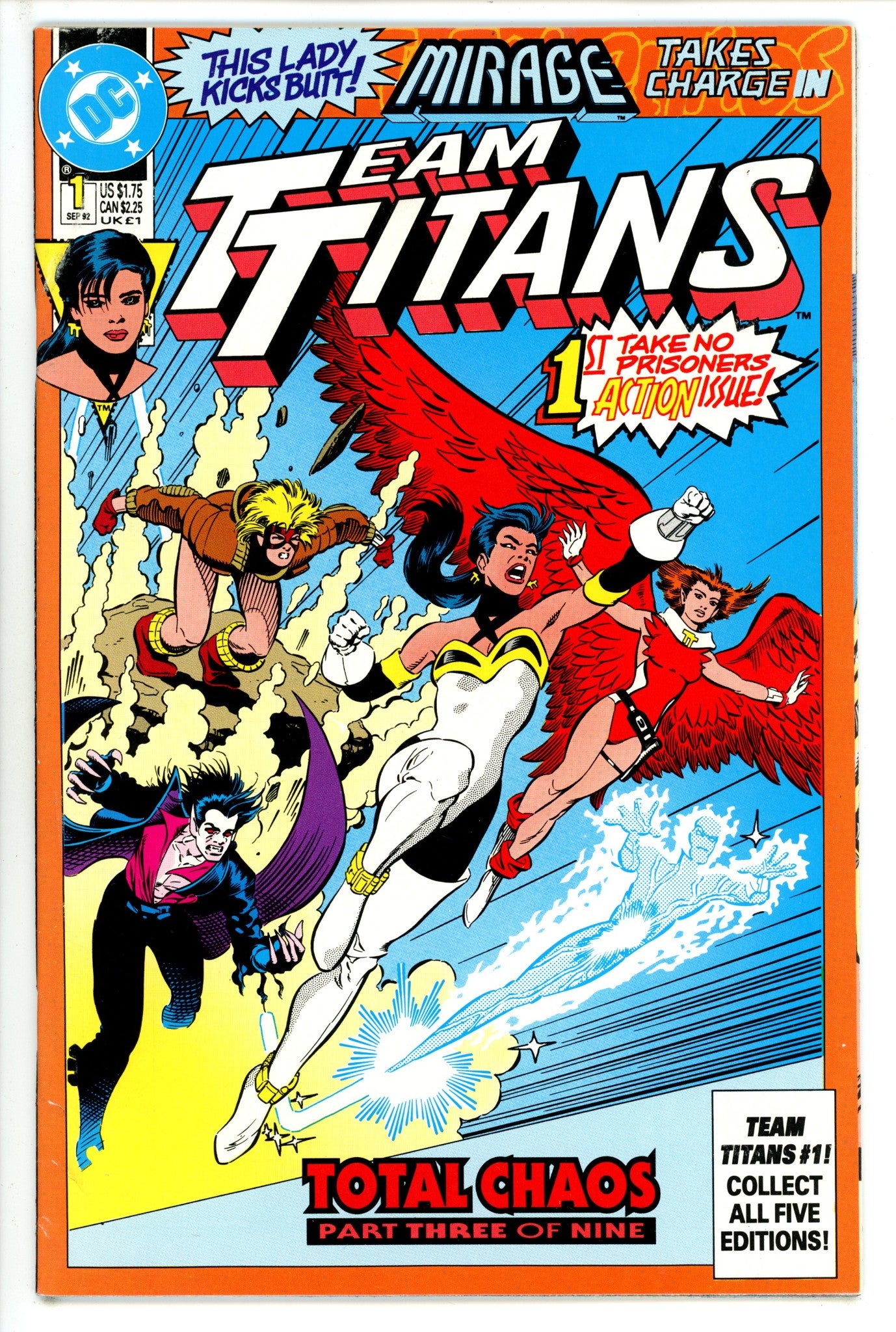Team Titans 1 Mirage Variant (1992)