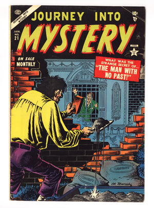 Journey into Mystery Vol 1 21 FN (6.0) (1955)
